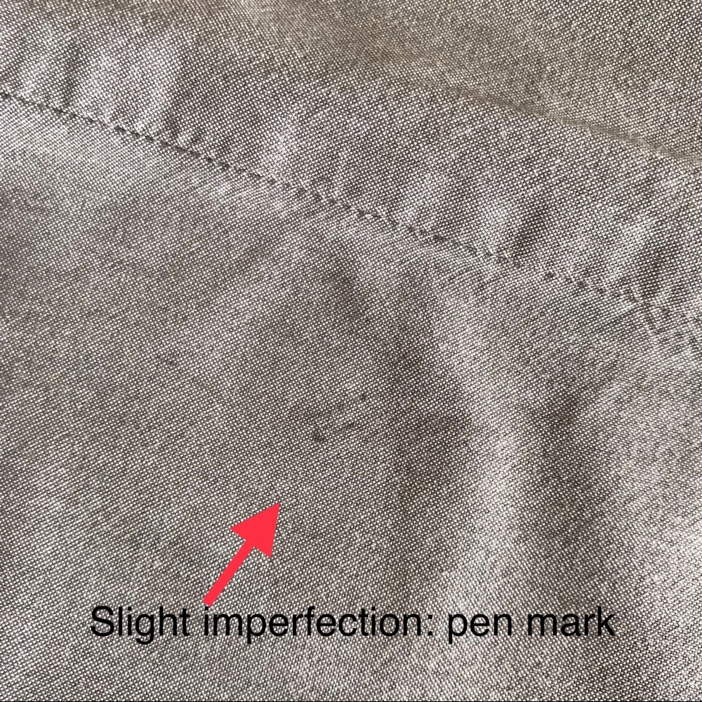 Gap Broken-in Straight Chambray in Gun Powder-00Petite - Picture 8 of 8